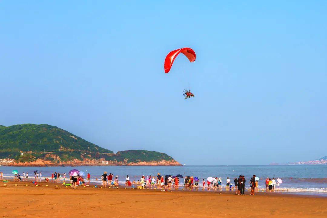 南长涂沙滩还有水上乐园邀你清凉避暑呢!_嵊泗_旅游_大海