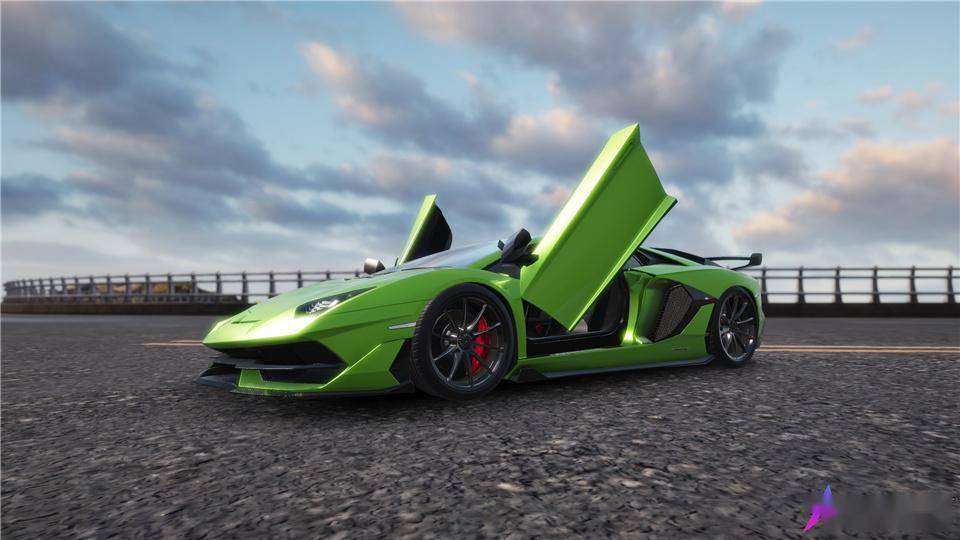 《王牌竞速》稀世豪车"兰博基尼aventador svj"耀世登场!