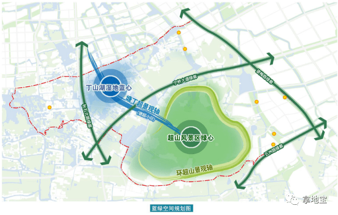 【规划】临平超山丁山湖单元控规公示,打造杭城生态山水文旅目的地