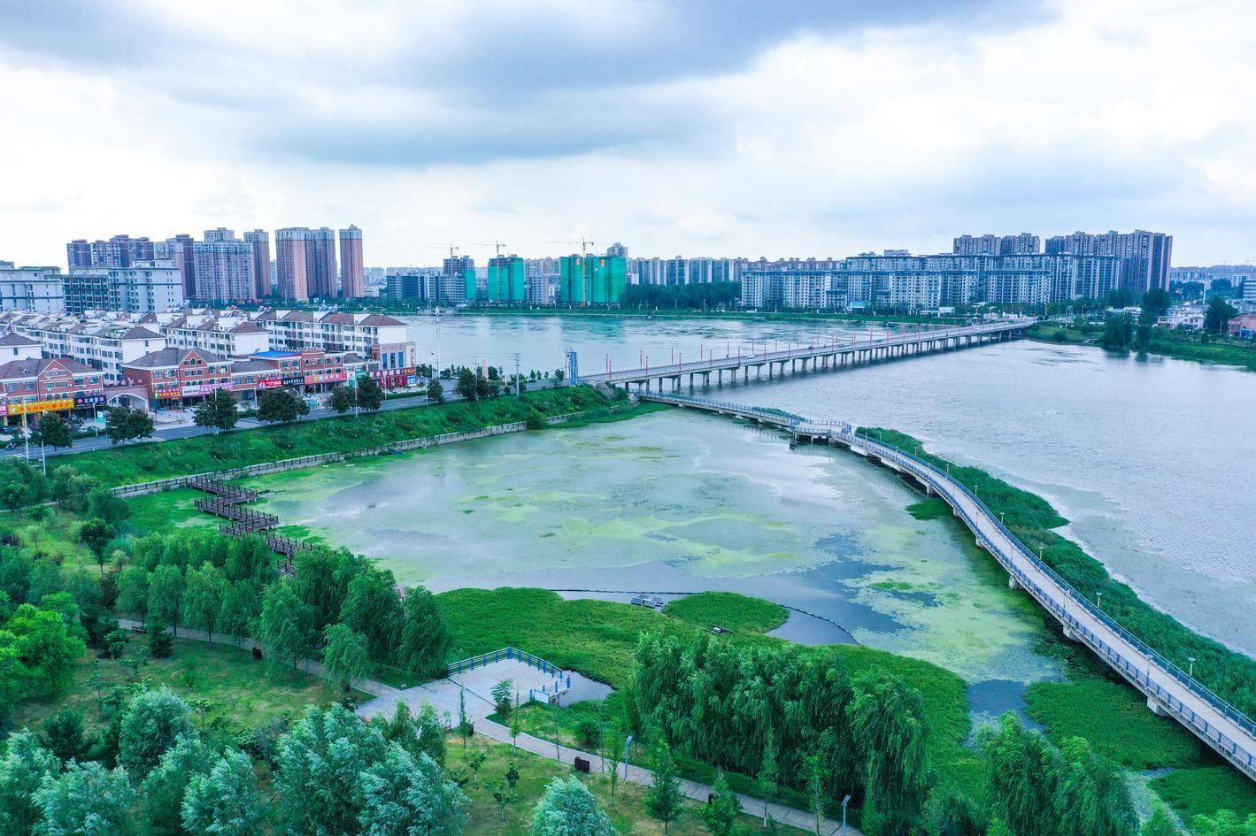 光山河滩"变身"开放公园_生态_保护_官渡