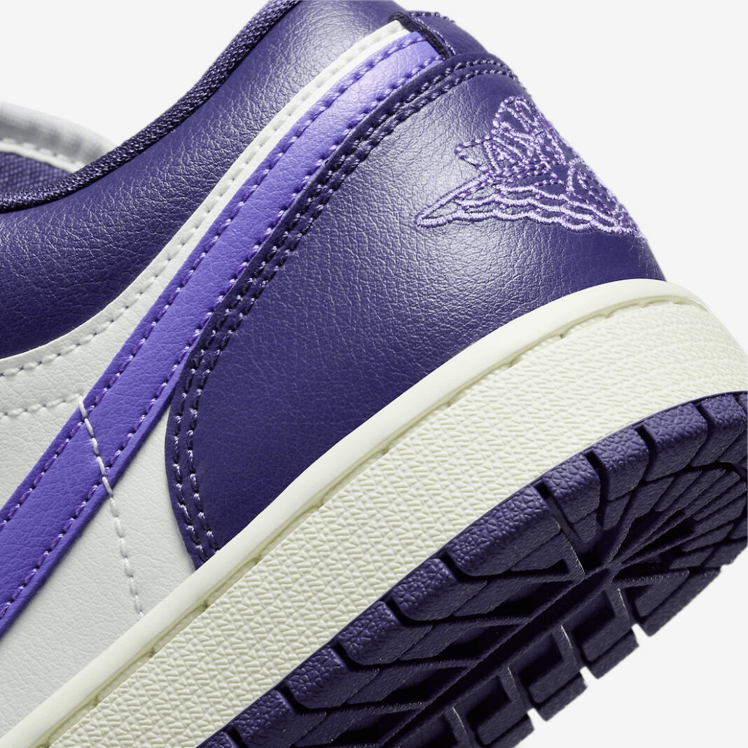 发售| air jordan 1 low "sky j purple"_限量_尺码_鞋舌