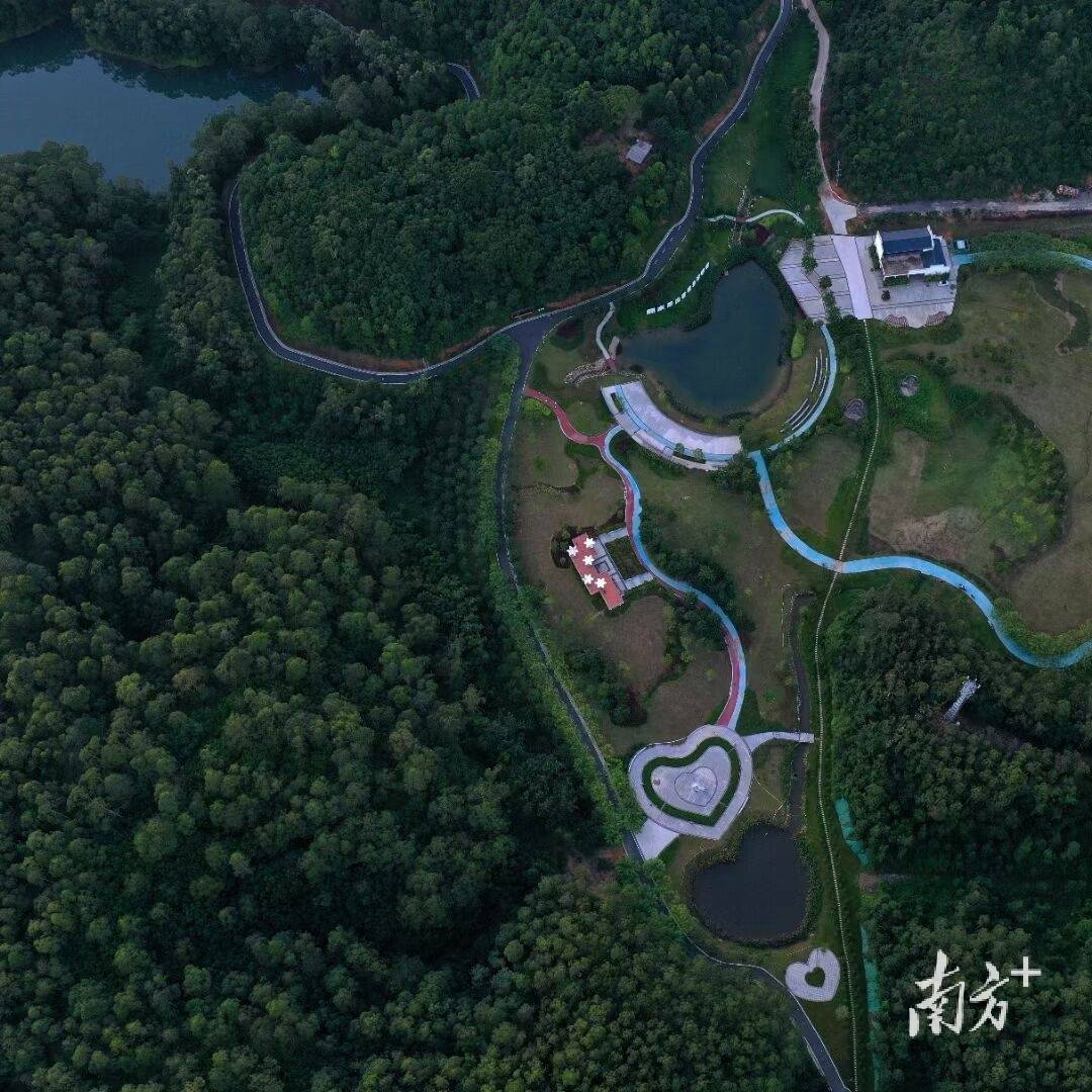 性的自然生态型碧道之一,位于樟木头镇金河社区广东九洞森林公园内