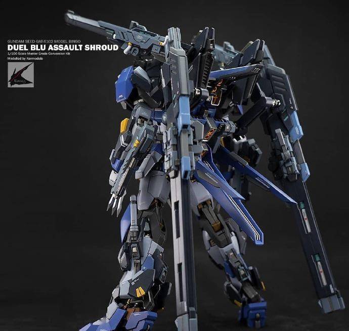 苦无尸装决斗高达模型_细节_搭载_攻击