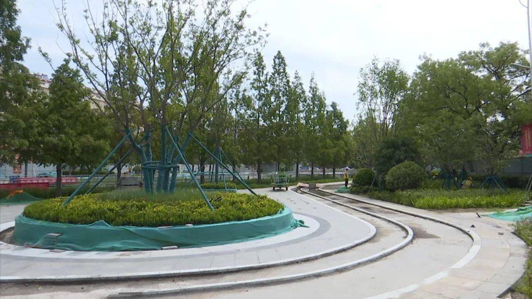 胶州这个在建公园端倪初现!