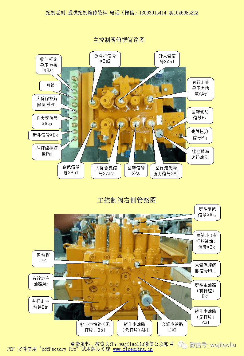 挖掘机电磁阀位置图图片