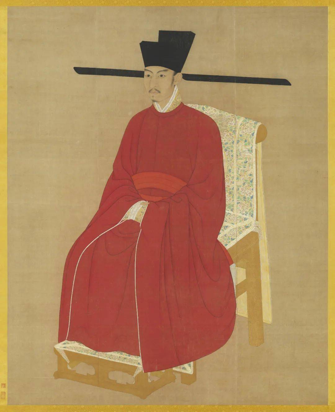 7cm22 宋英宗坐像轴绢本设色 172.1×165.3cm21 宋仁宗后