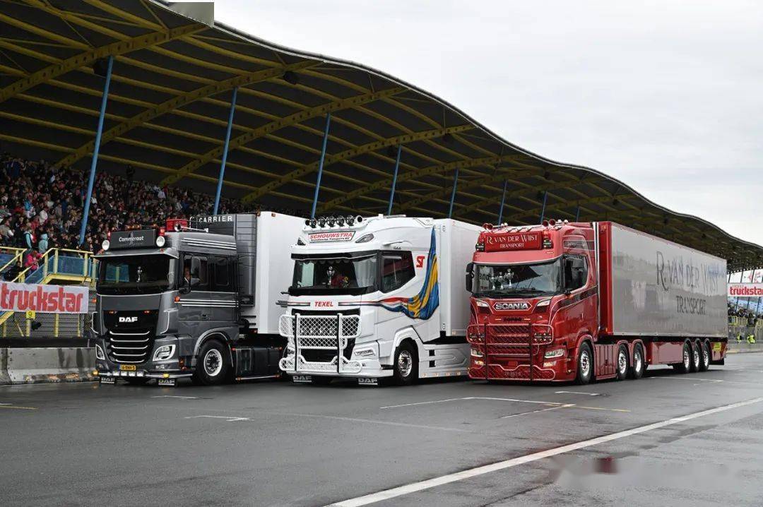 荷兰turckstar飘扬的五星红旗!摄影师眼中的2023荷兰卡车嘉年华