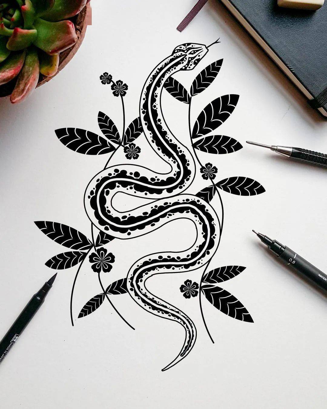 针管笔作品欣赏_在线_绘画_课程