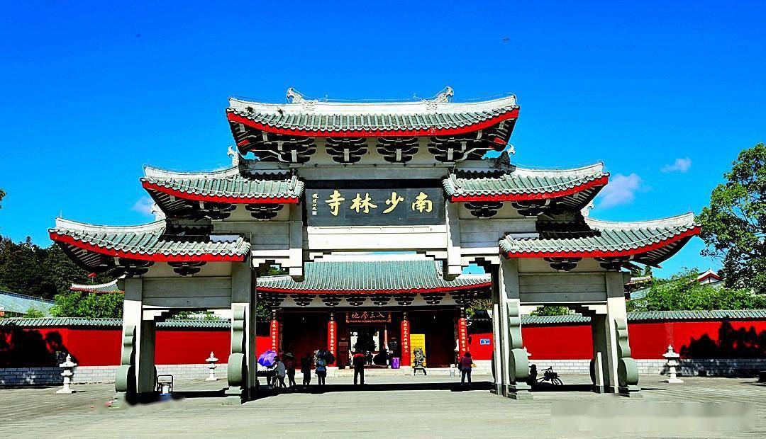 福建莆田南少林寺_南拳_僧兵_中国