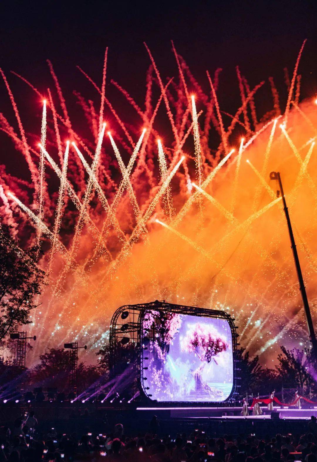 我的旅行日记|看园博园"焰遇"第二季_焰火_舞台_音乐
