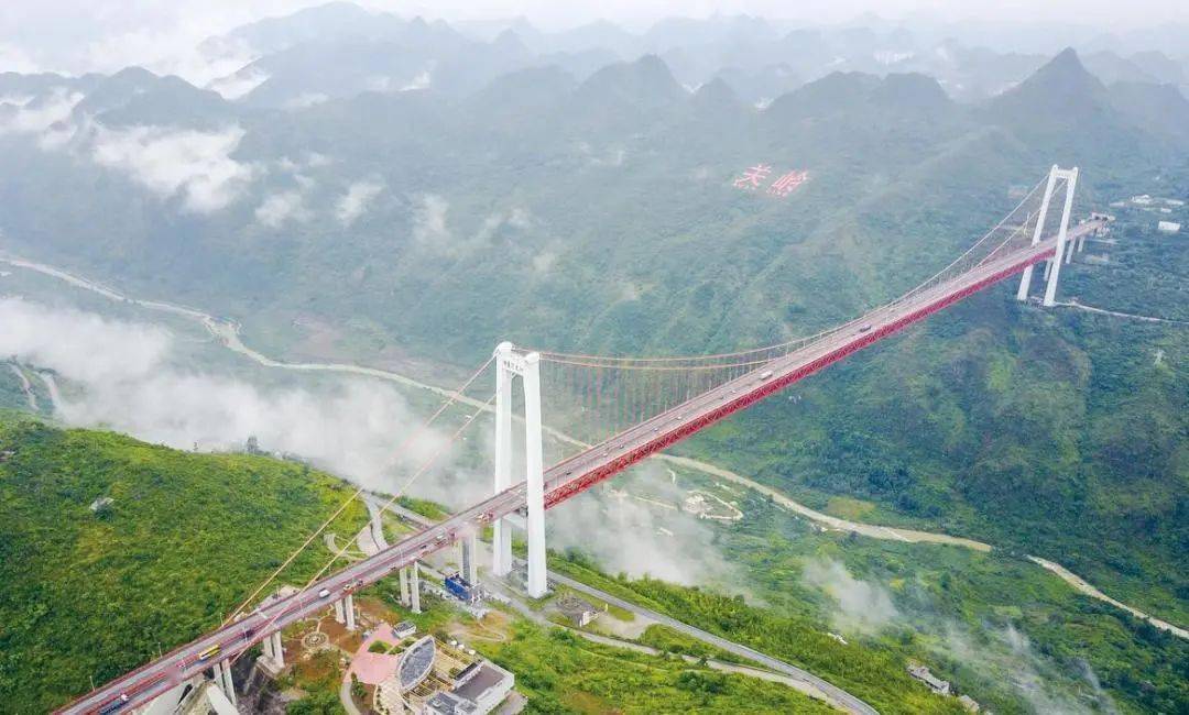 坝陵河大桥:天堑变通途,这座桥就是安顺人大写的骄傲!