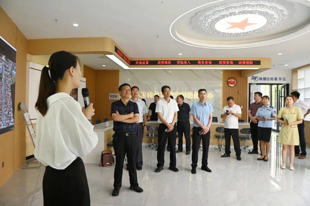 【镇街人大】安东卫街道组织驻安东卫街道区人大代表到街道视察,调研