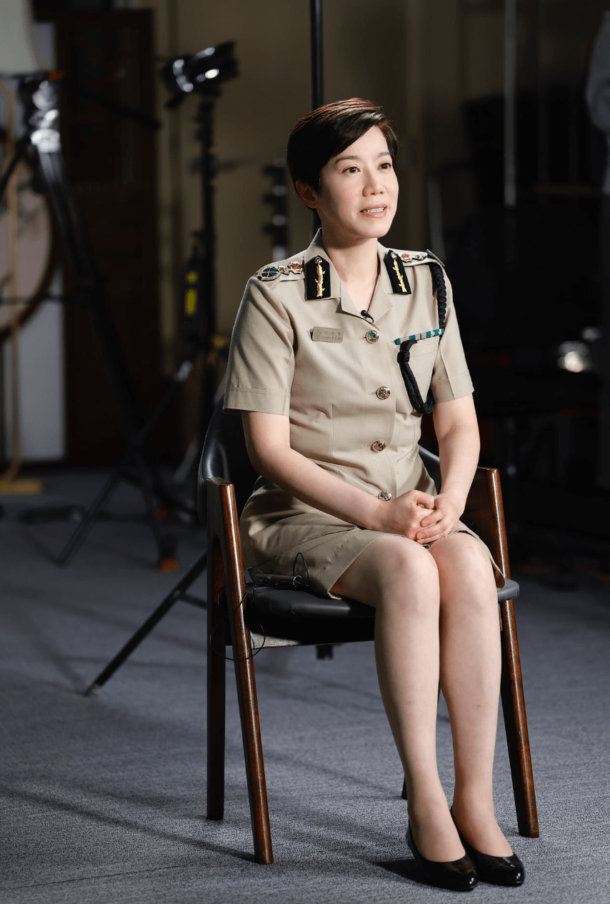 女性的建议首先你要跳出自己的舒适圈"何珮珊,2021年任香港海关关长