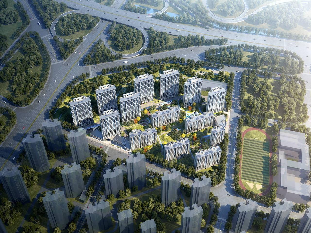 金钟河大街商圈时代之城·清溪_项目_楼盘_规划