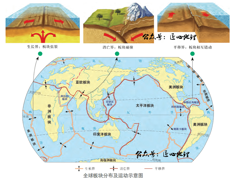 世界地图几何简图图片