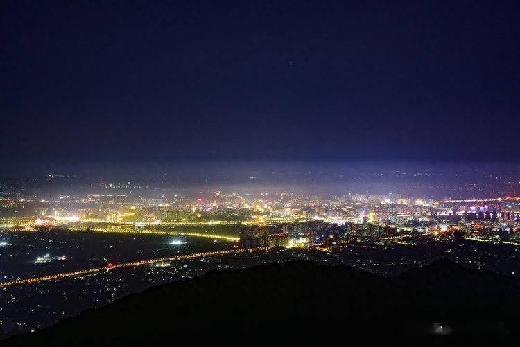汉山的星空_城市_汉中市_活力