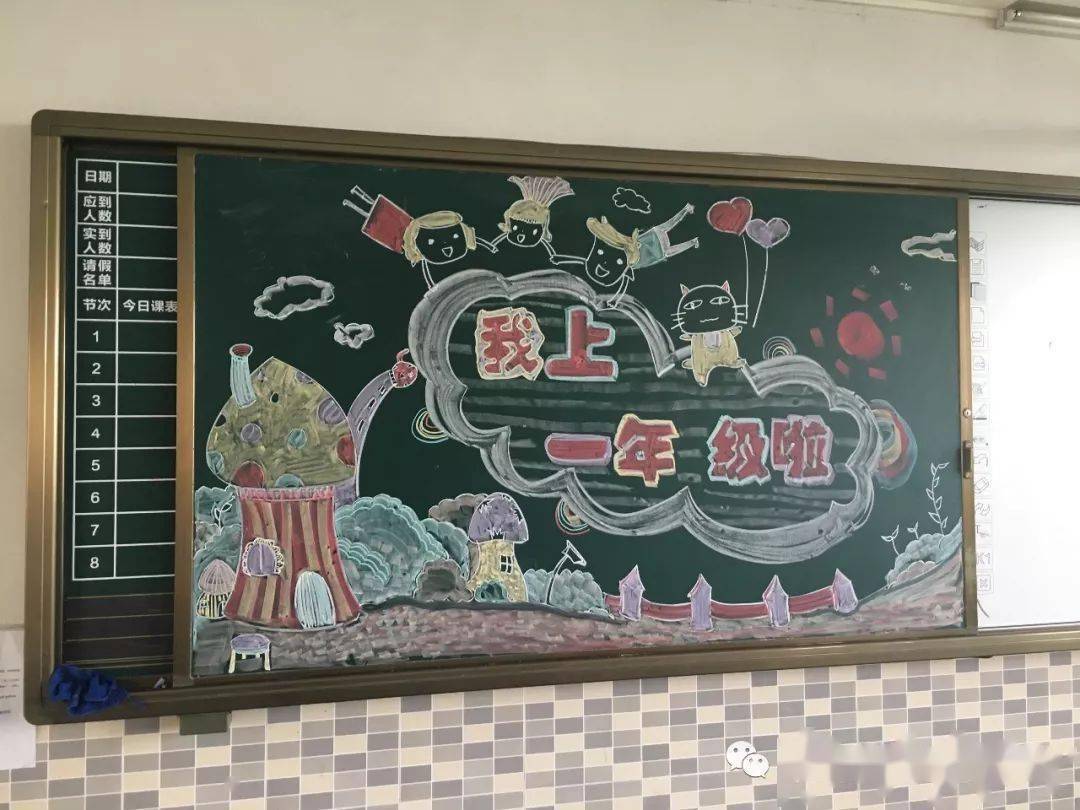 开学欢迎词黑板报_教室_啰嗦_照片