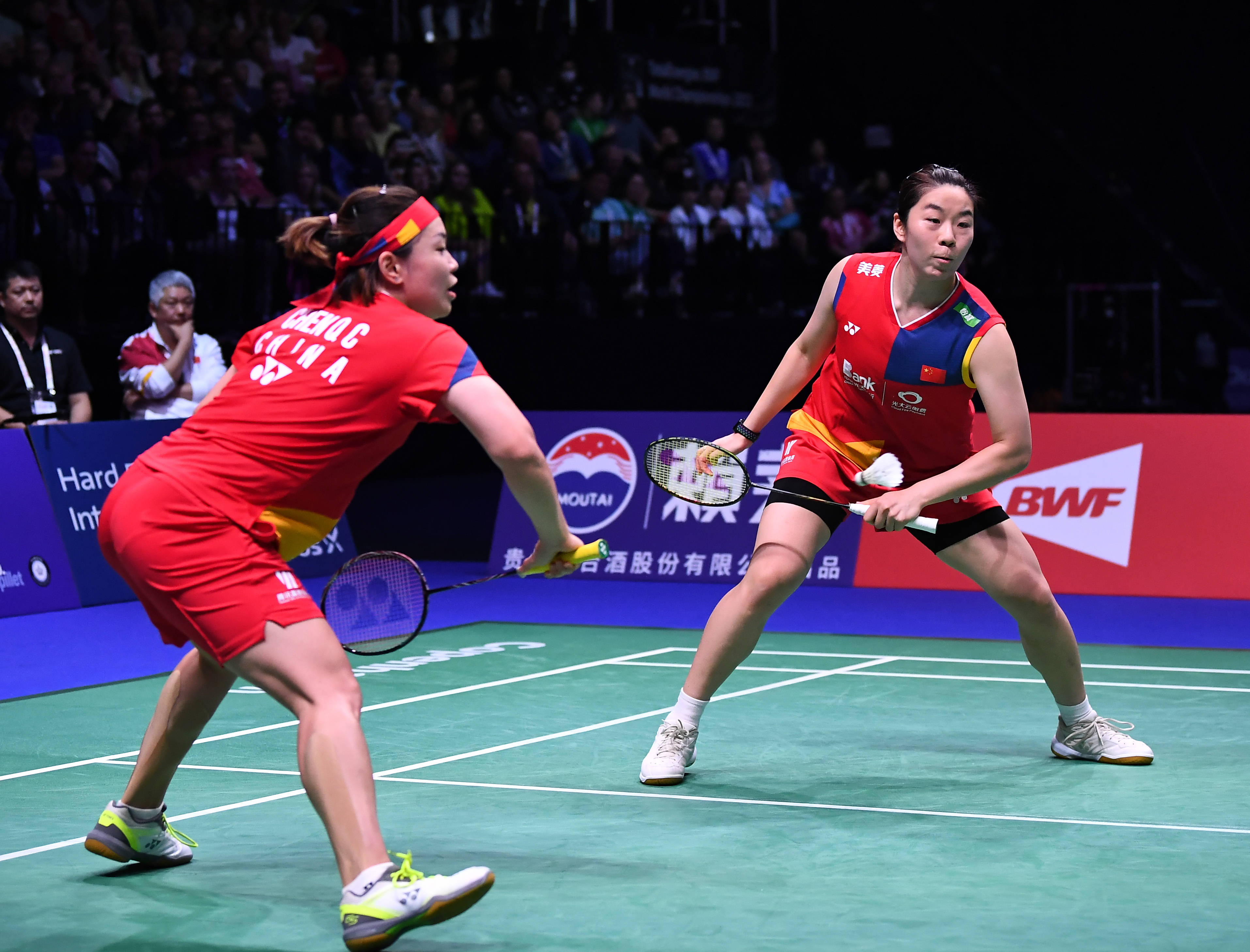 羽毛球世锦赛 | 国羽提前锁定混双,女双各一个决赛席位_组合_比赛_郑