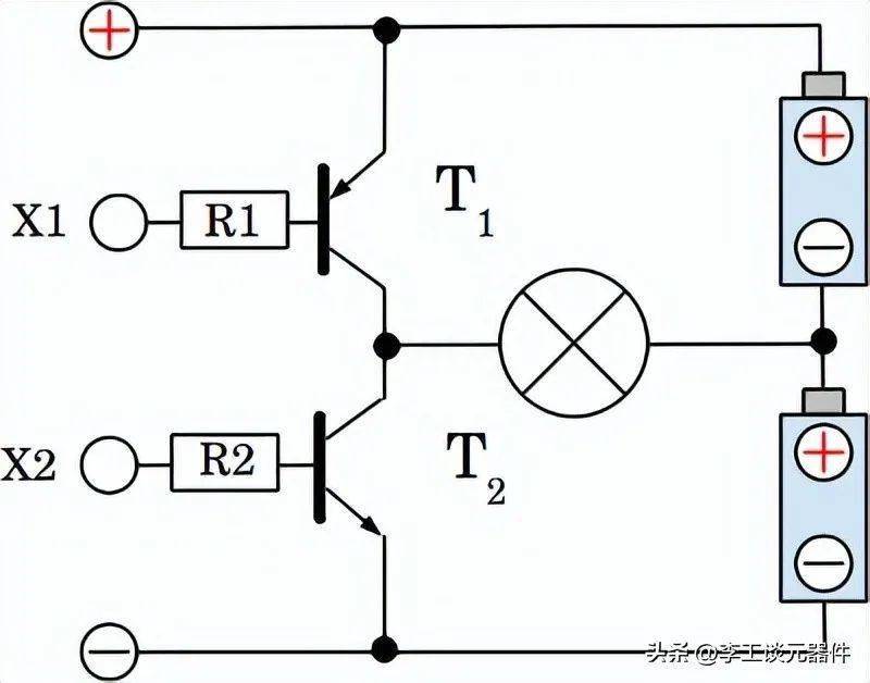 因此由2個晶體管組成的h橋電路為半橋.