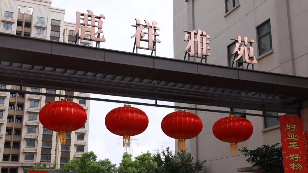 当天,川沙新镇动迁安置房小区鹿祥雅苑正式开始交付.