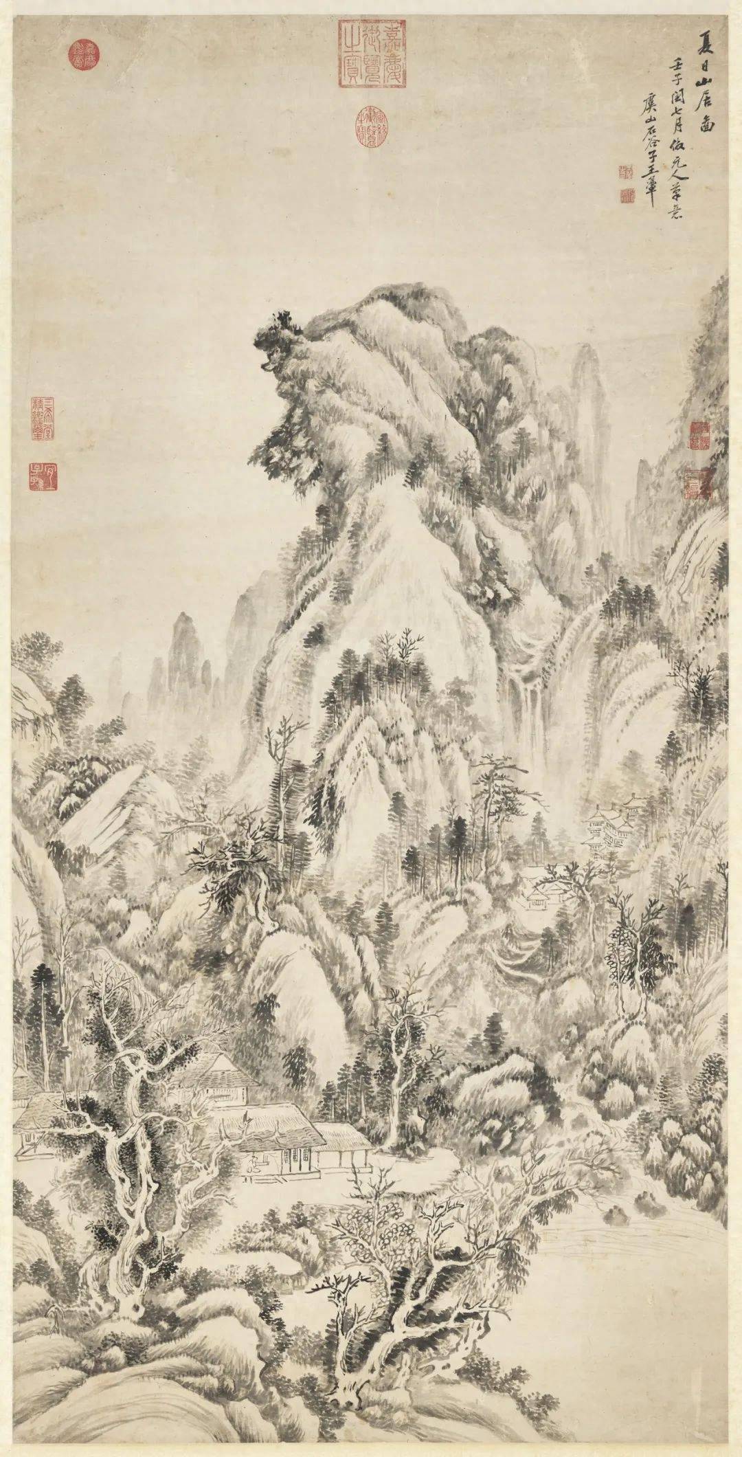 清初四王 | 文人山水画的顶峰时刻（附高清129图）(图95)