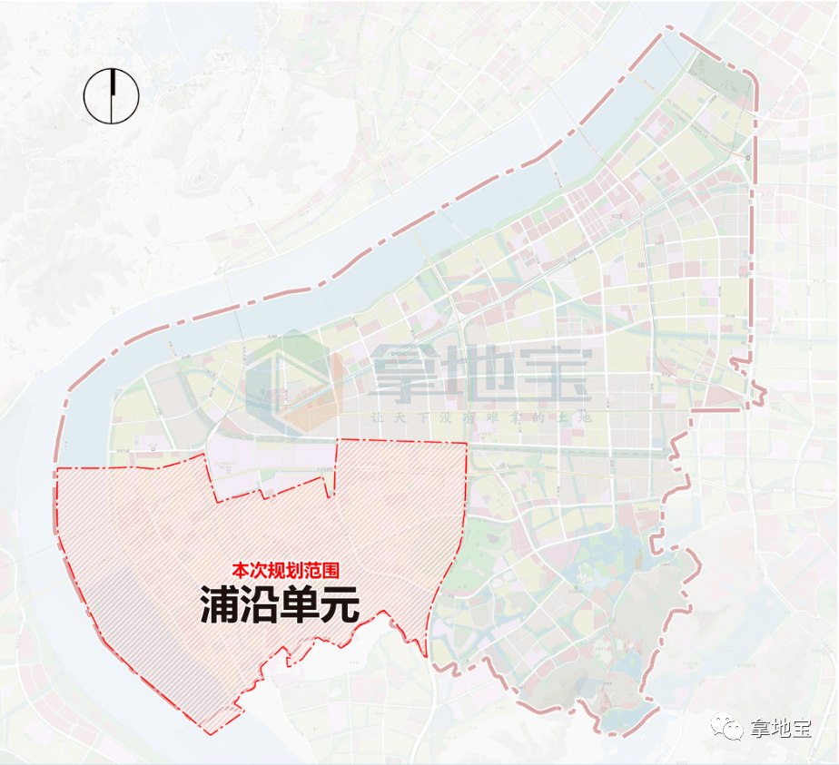【规划】滨江浦沿单元控规公示,打造成"国际零磁科学,智慧智造产业,产