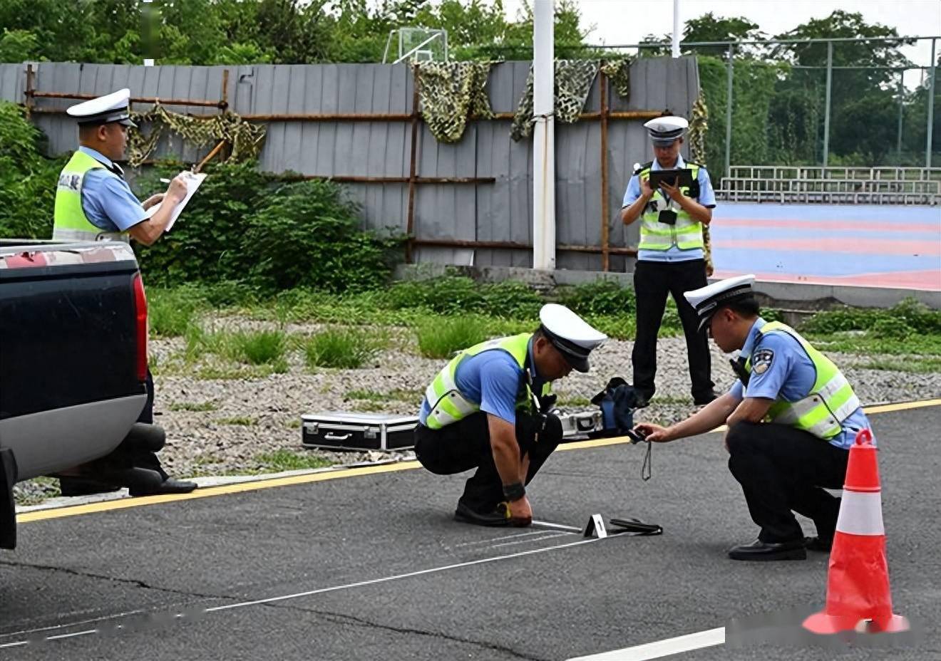 常德交警四大队荣获全市道路交通事故现场勘查技能竞赛团体一等奖