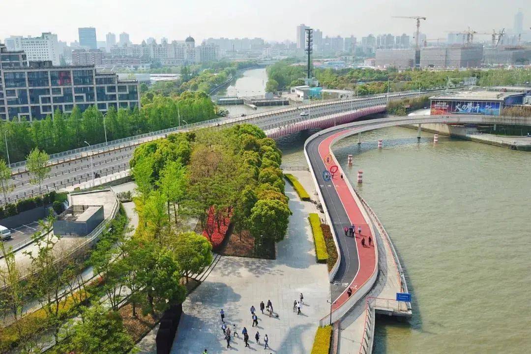 7km骑行路线推荐:徐浦大桥 - 杨浦大桥浦东滨江大道这5条线路推荐给