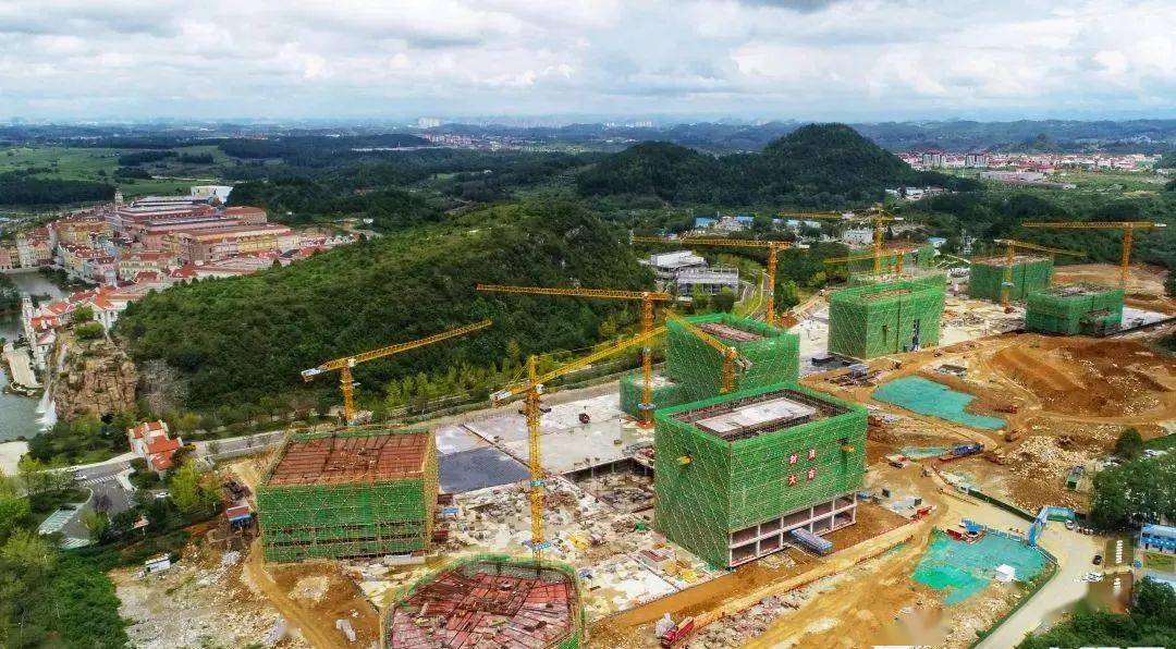 贵安华为云数据中心全球指挥中心项目预计下月中旬主体封顶_管理_单体