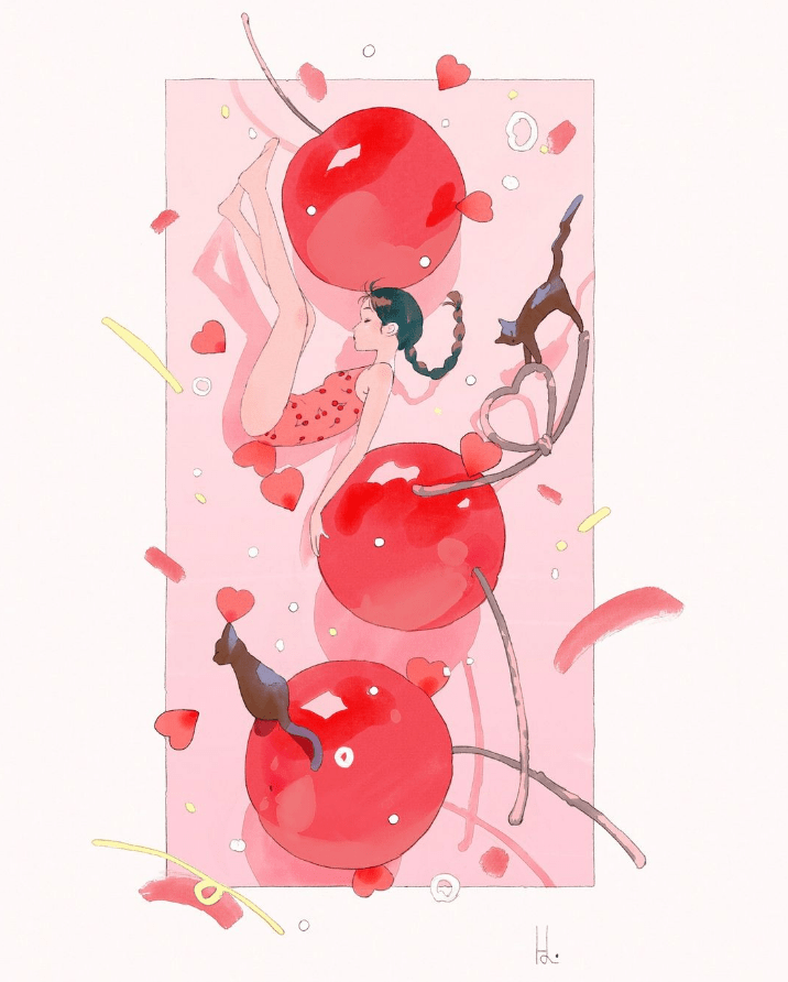 荞头插画&分享——第464期(日本漫画设计师hai)_生活_功能_承包