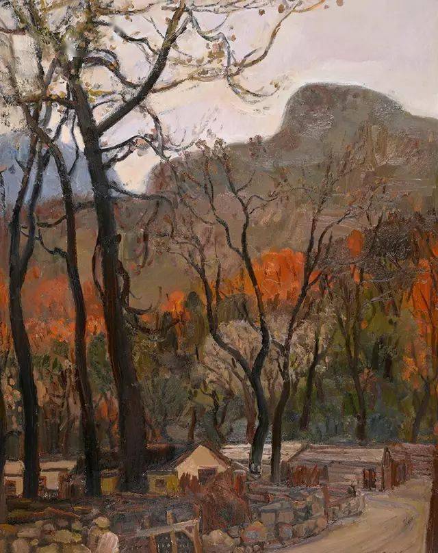 【写生啦】名家写生 | 当代油画家作品欣赏_cm_布面_丁一