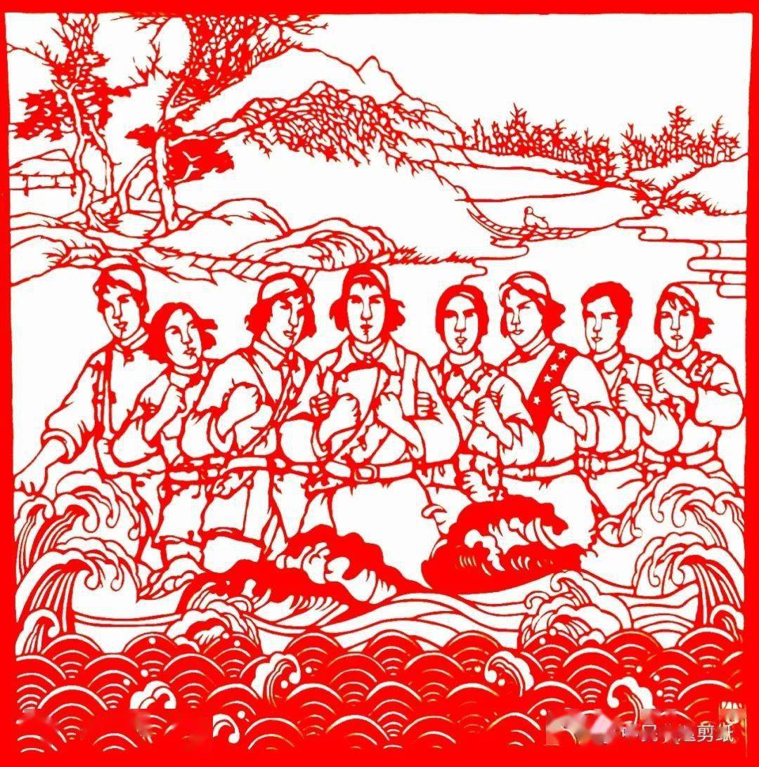 【纪念抗战胜利1945—2023】中民非遗剪纸作品展