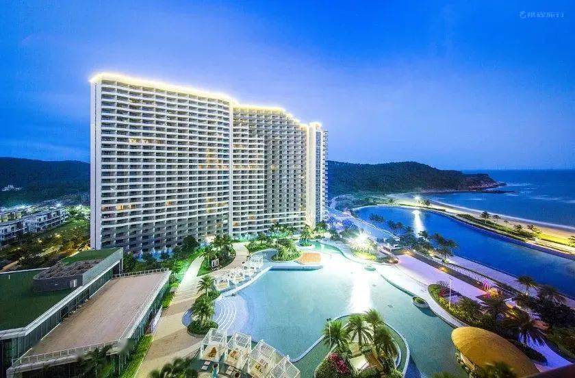 299元住海陵岛敏捷瑞璟酒店海景房,带厨房可煮食,再送水晶湖门票_沙滩