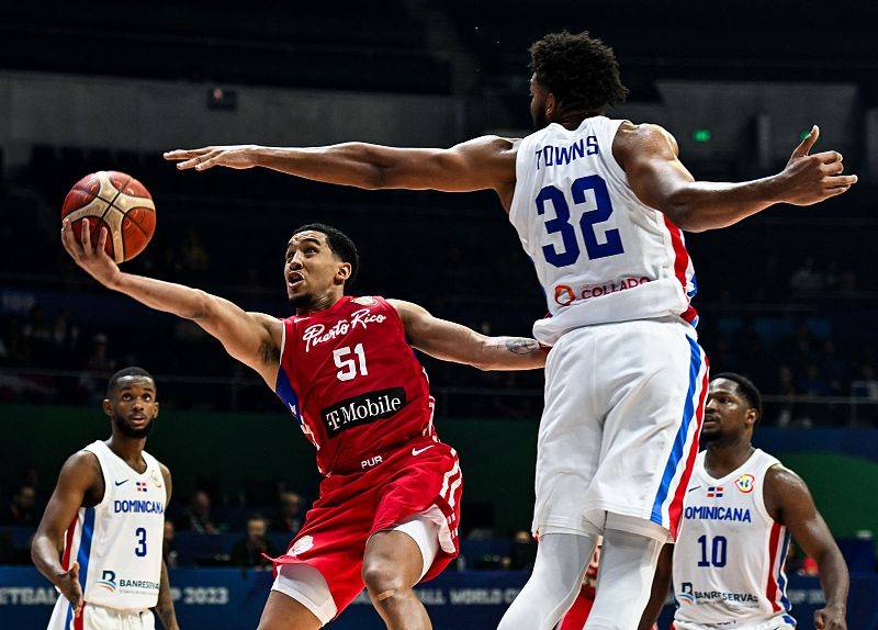 世界杯上,波多黎各与中国男篮同组,中国男篮以89比107输给对手.