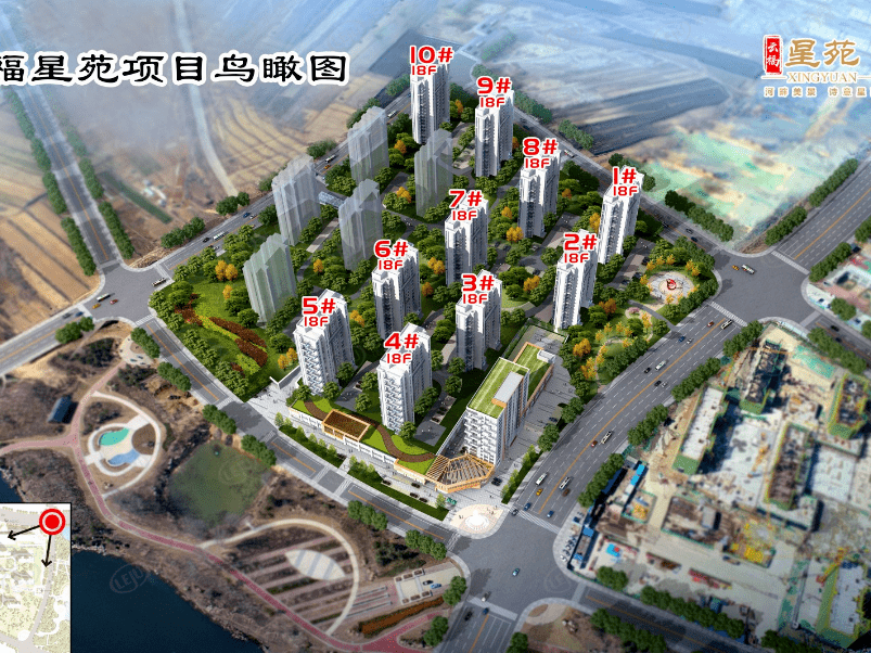 威海市环翠云福星苑住宅,写字楼,商铺,商业_临港区_未来_发展