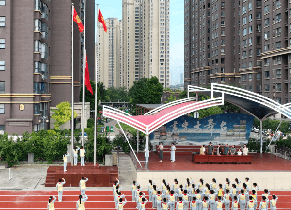 开蒙启智 扬帆筑梦——蒙城县城关三小仁和路校区举行2023年新学期一