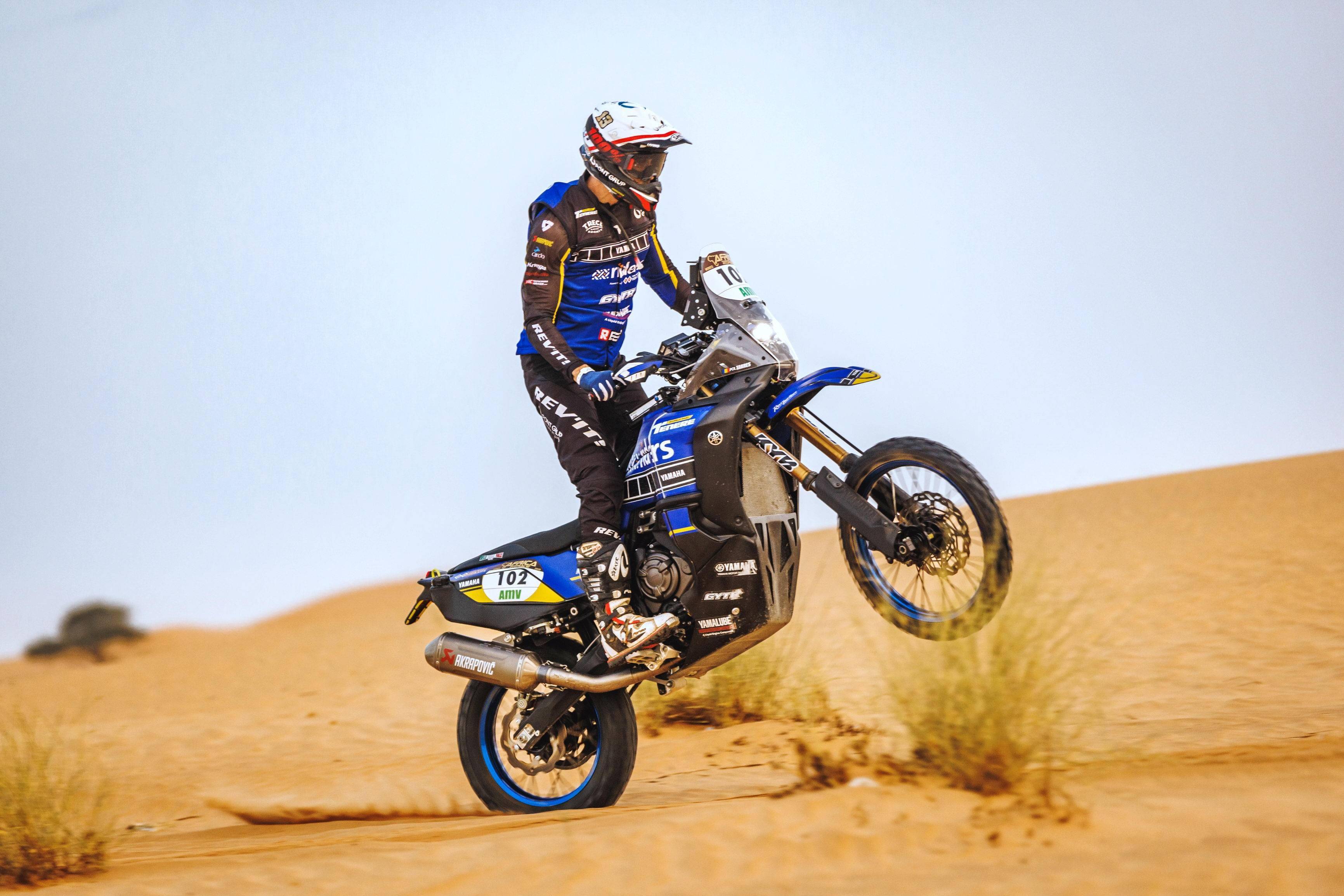 拉力赛车规格的阿普利亚 tuareg 660