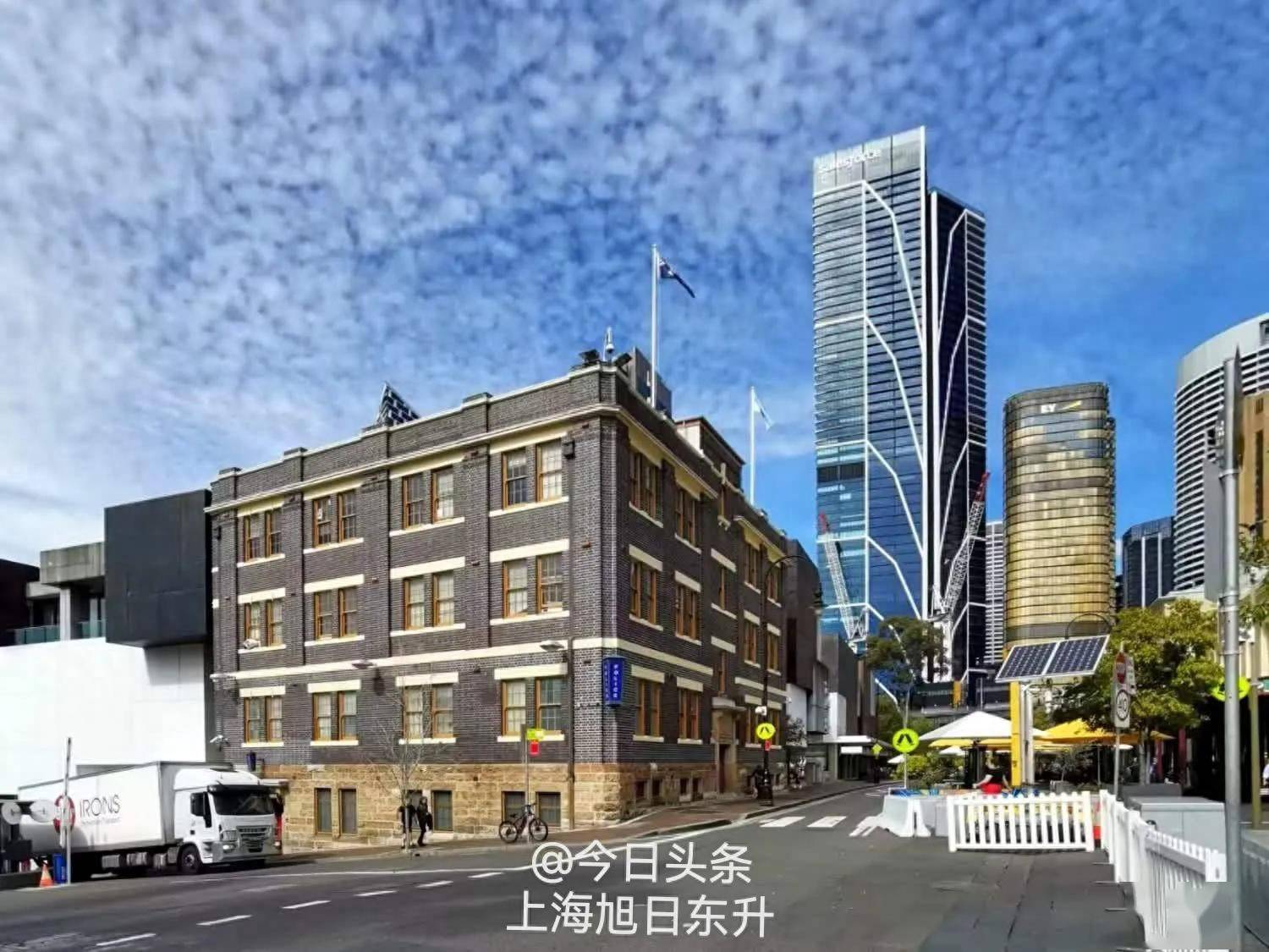 悉尼岩石区一个很古老的街区,飘荡着浓郁的欧洲气息_澳洲_建筑_房子