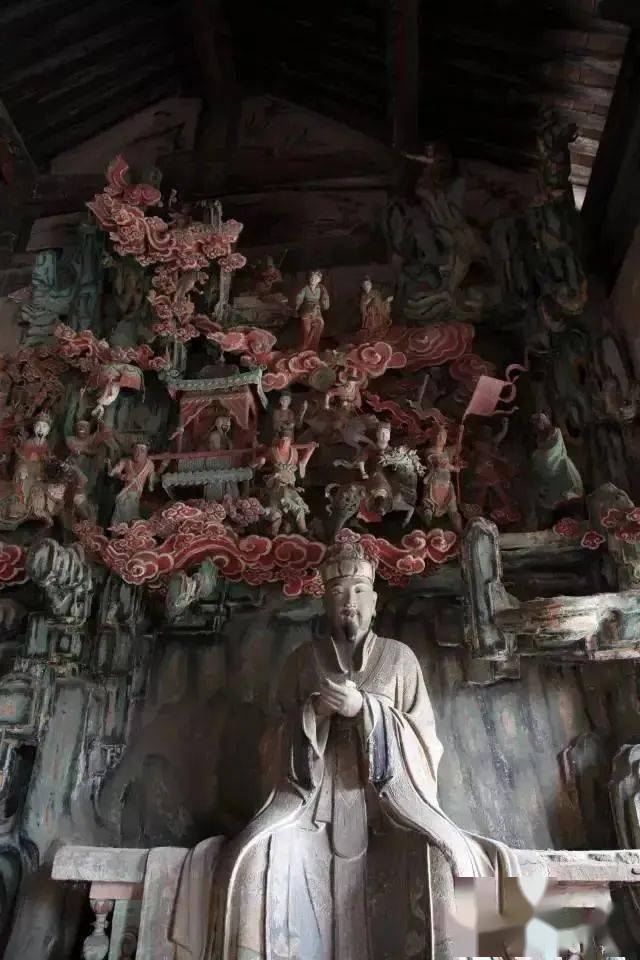 山西10大悬塑:满壁神佛 人间绝唱_彩塑_宿小白_隰县
