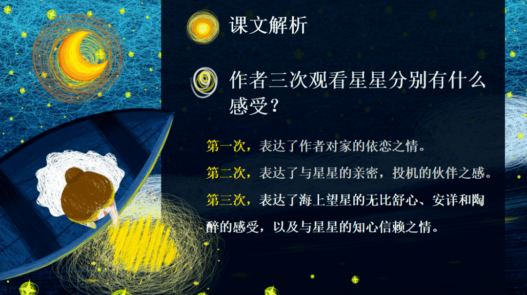 《观潮》课文2《走月亮》课文3《现代诗二首》声明 ▏素材来源网络