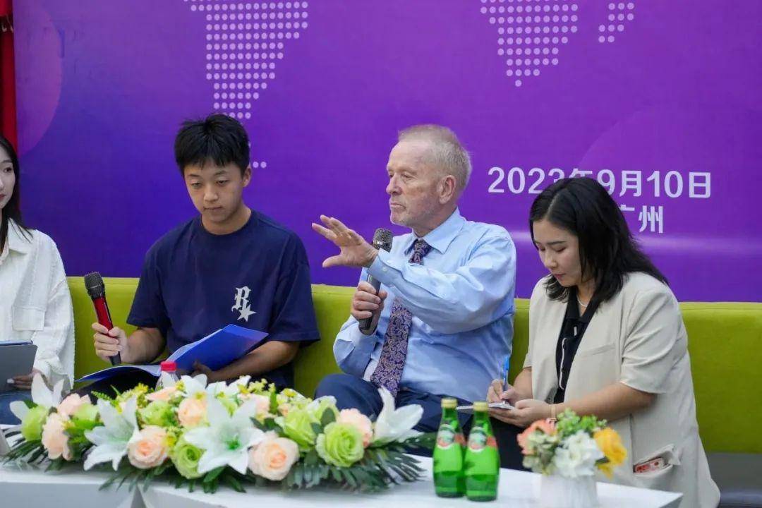 美国索菲亚大学名誉校长到访华珠,共话国际教育融合之