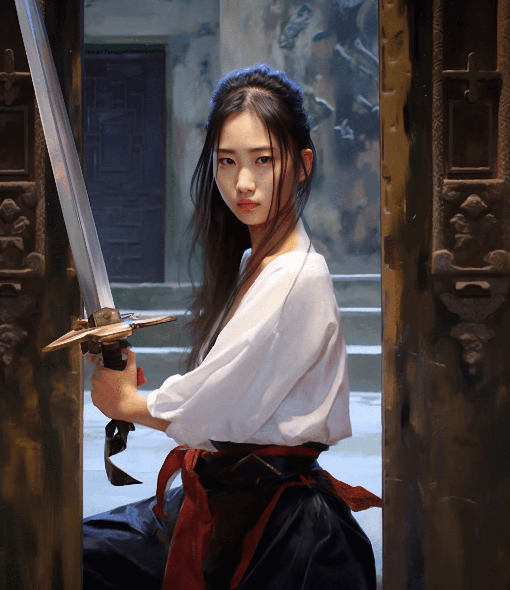 家里兵器比化妆品多,玩成百万网红女侠,这位小姐姐太酷了_张含亮_武术_视频