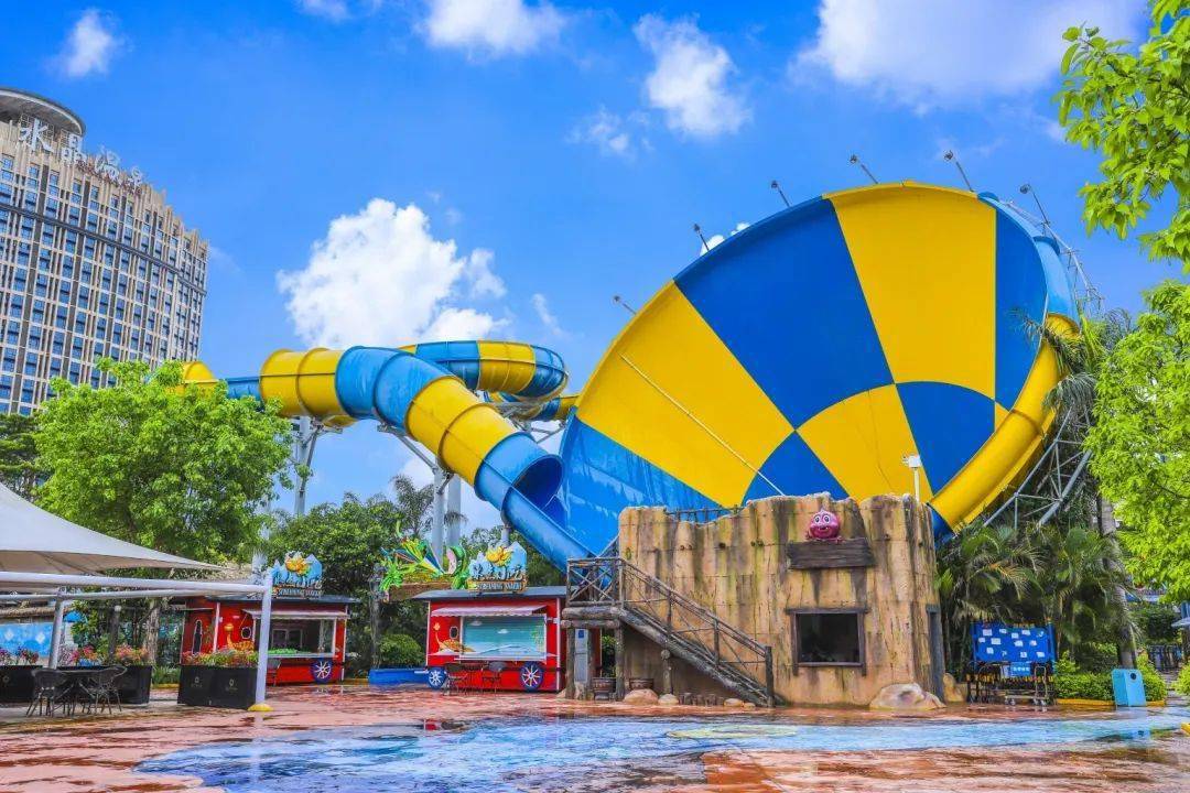 国庆专场,玩转河源客天下,享双人自助早餐 无限次温泉门票 无限次水上