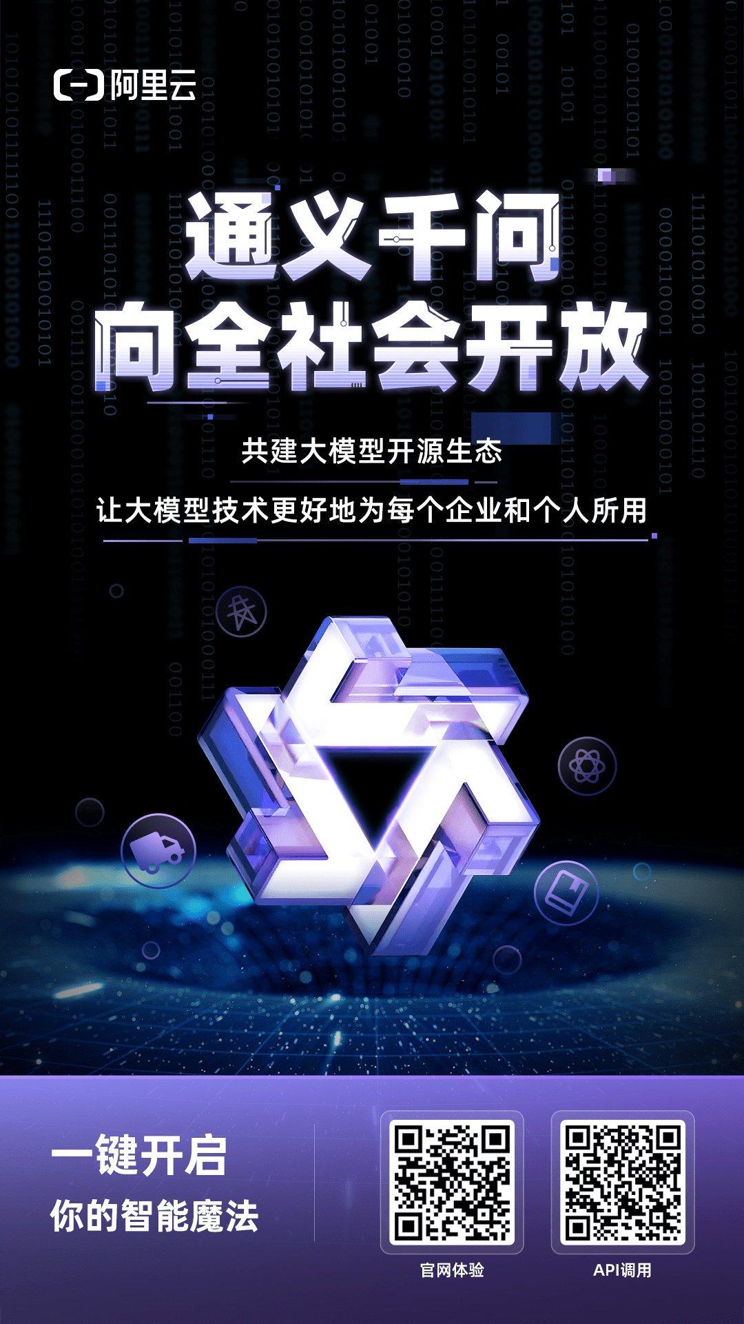 阿里云通义千问 AI 大模型今日正式向全社会开放_aliyun_com_企业
