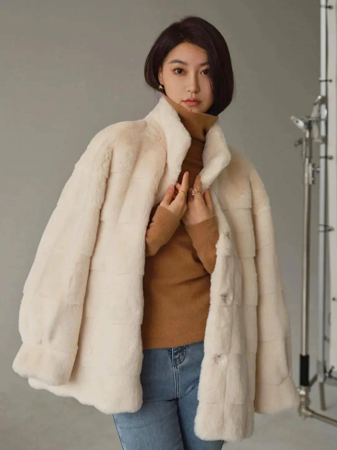 【澳洲oc丹麦貂皮草夹棉加厚大衣】开团价仅168元!