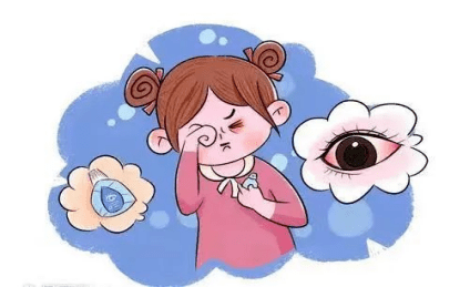 为刺痛,砂砾样异物感,烧灼感,畏光,流泪,眼睑水肿,脸,球结膜高度充血