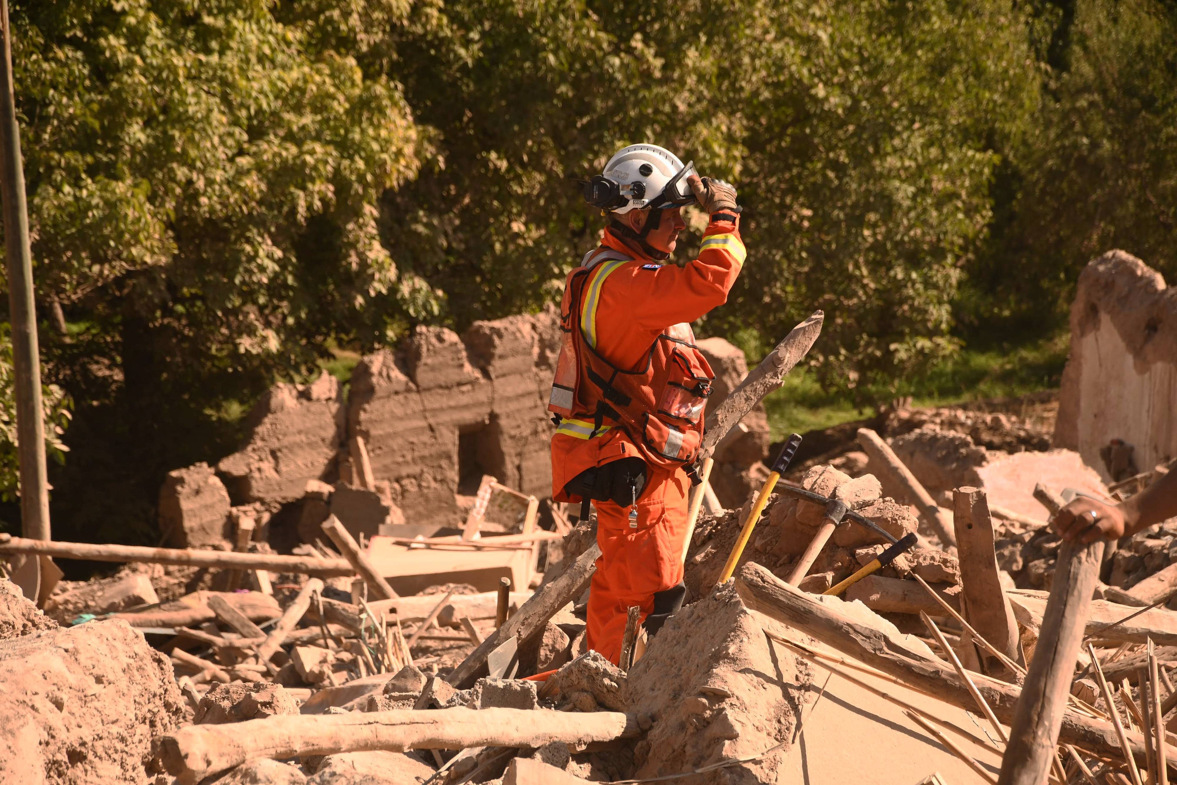 国际摩洛哥地震救援持续