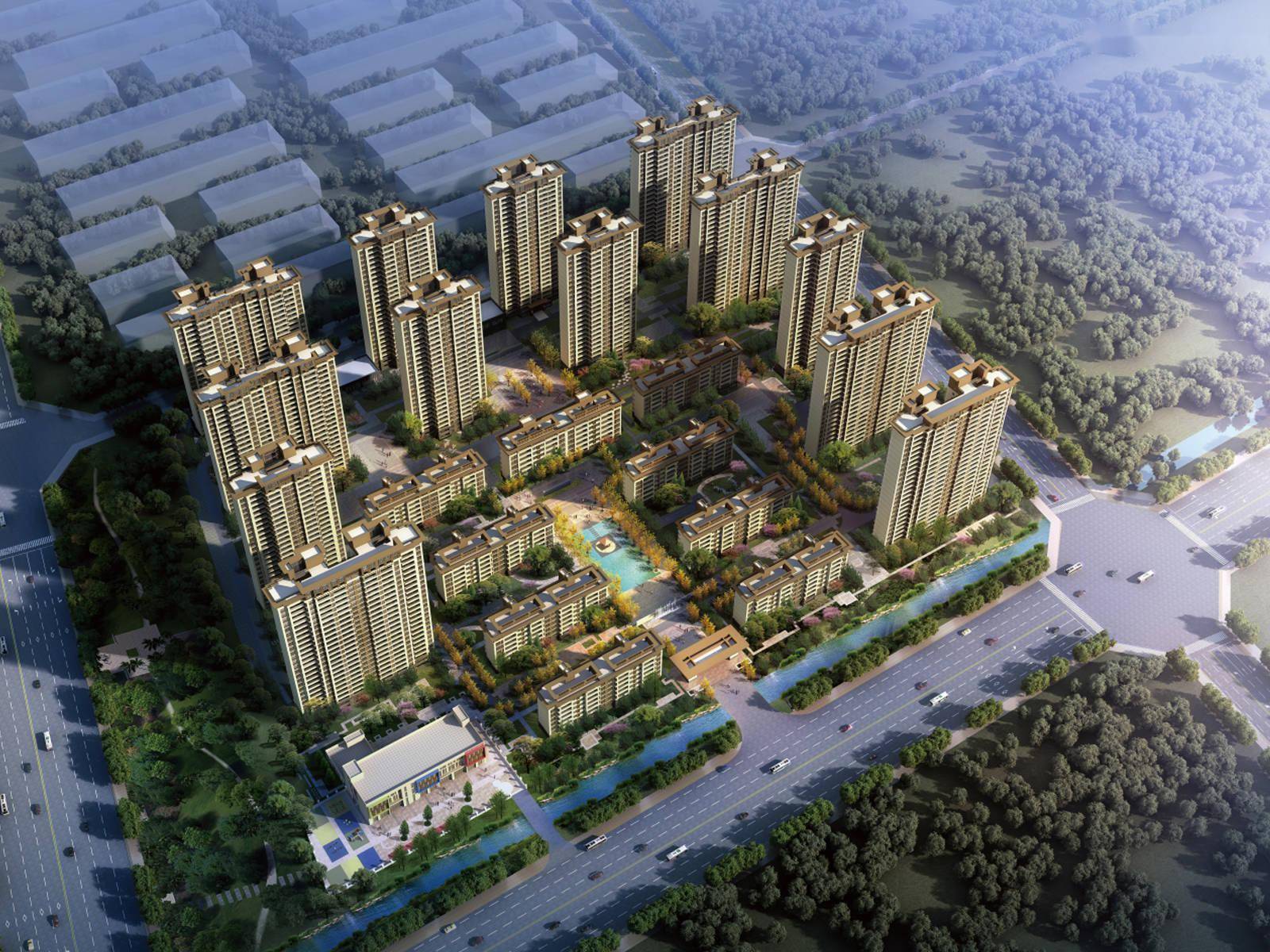 项目介绍| 濮阳县龙记·观园主力户型为95~147㎡_建面_集团_东近濮