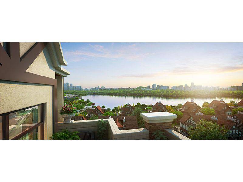 项目介绍| 仁寿县铁投碧水云天主力户型为90~380㎡_四川省_城市_公园