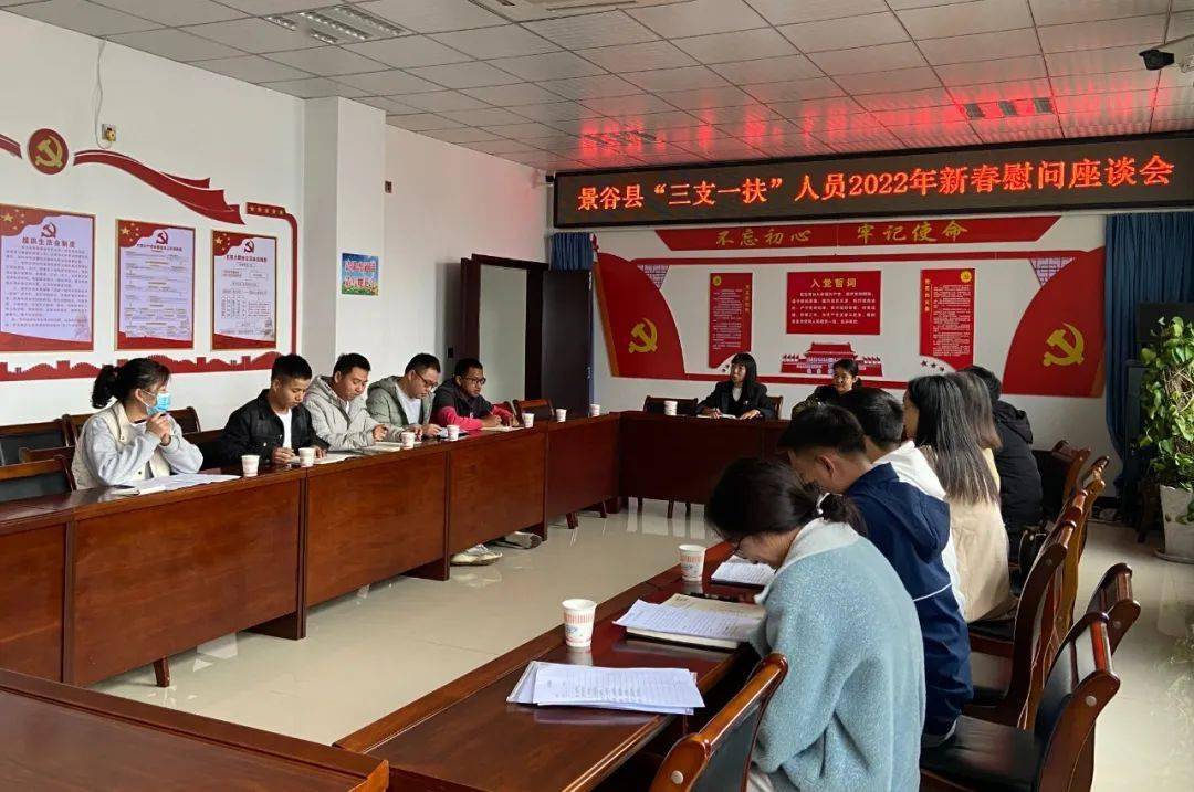 【乡村振兴】景谷人社:多措并举做好高校毕业生"三支一扶"人员管理